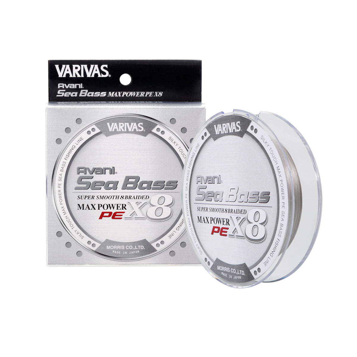 Varivas Avani SeaBass Max Power PE X8 150m - Stealth Gray