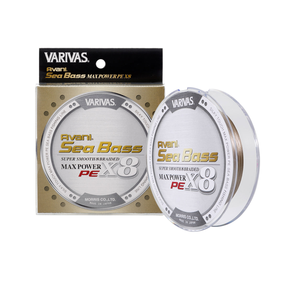 Varivas Avani SeaBass Max Power PE X8 150m - Status Gold