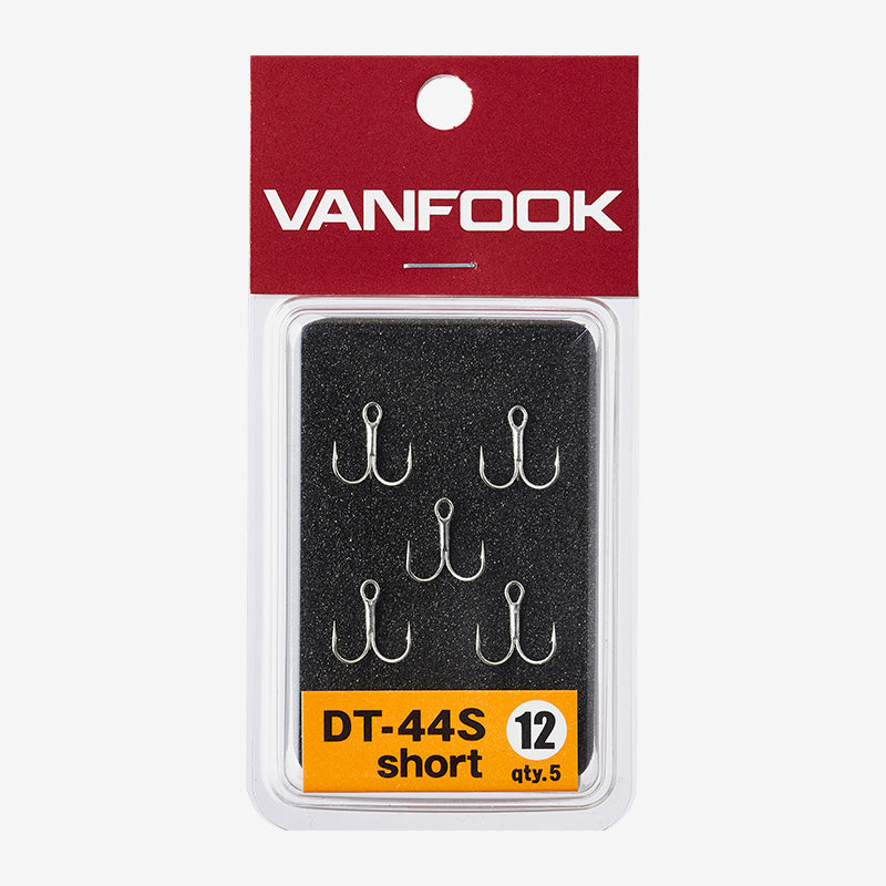 Vanfook Treble Hook Short Shank Light DT-44s short