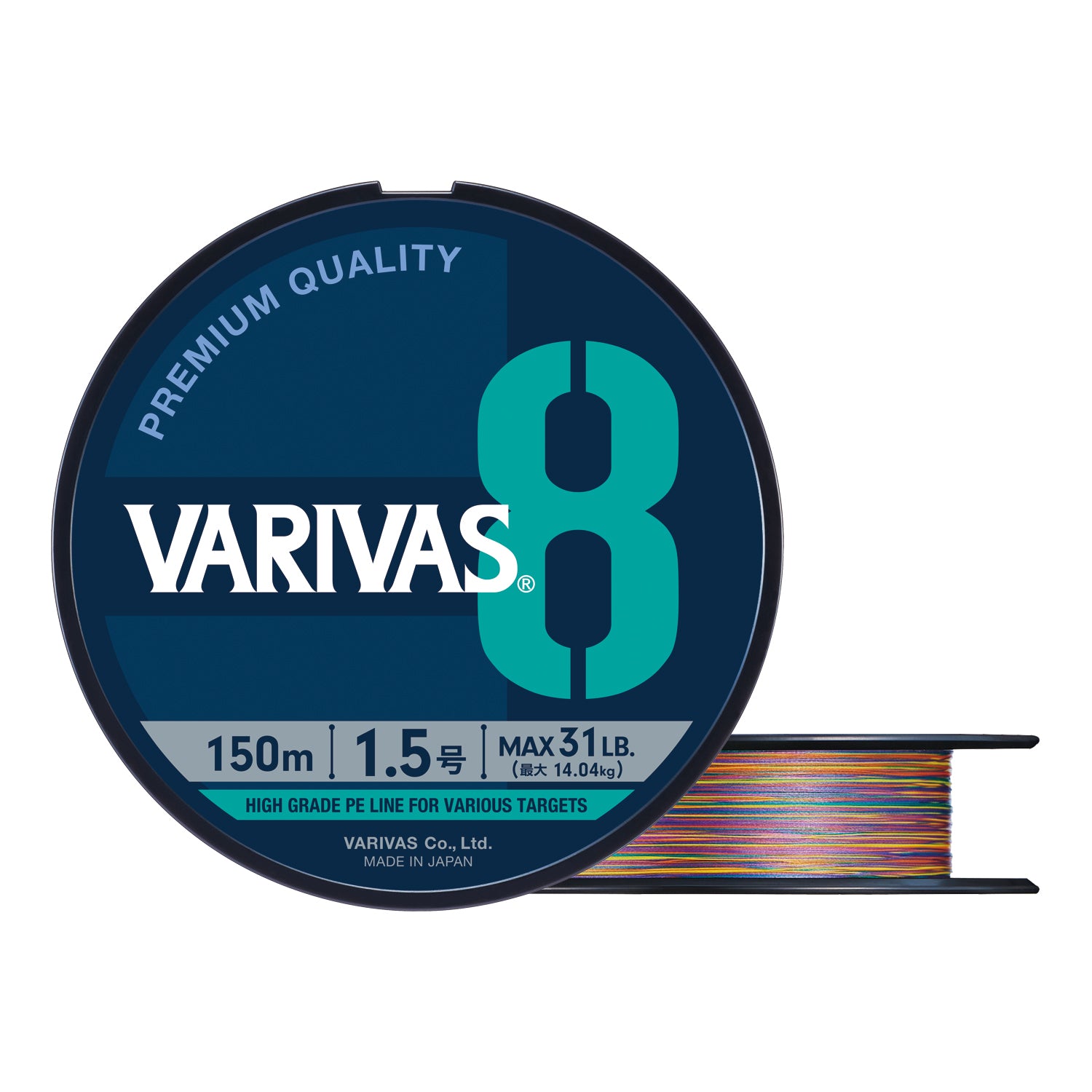 Varivas 8 PE 0.6 150m - 0.132mm