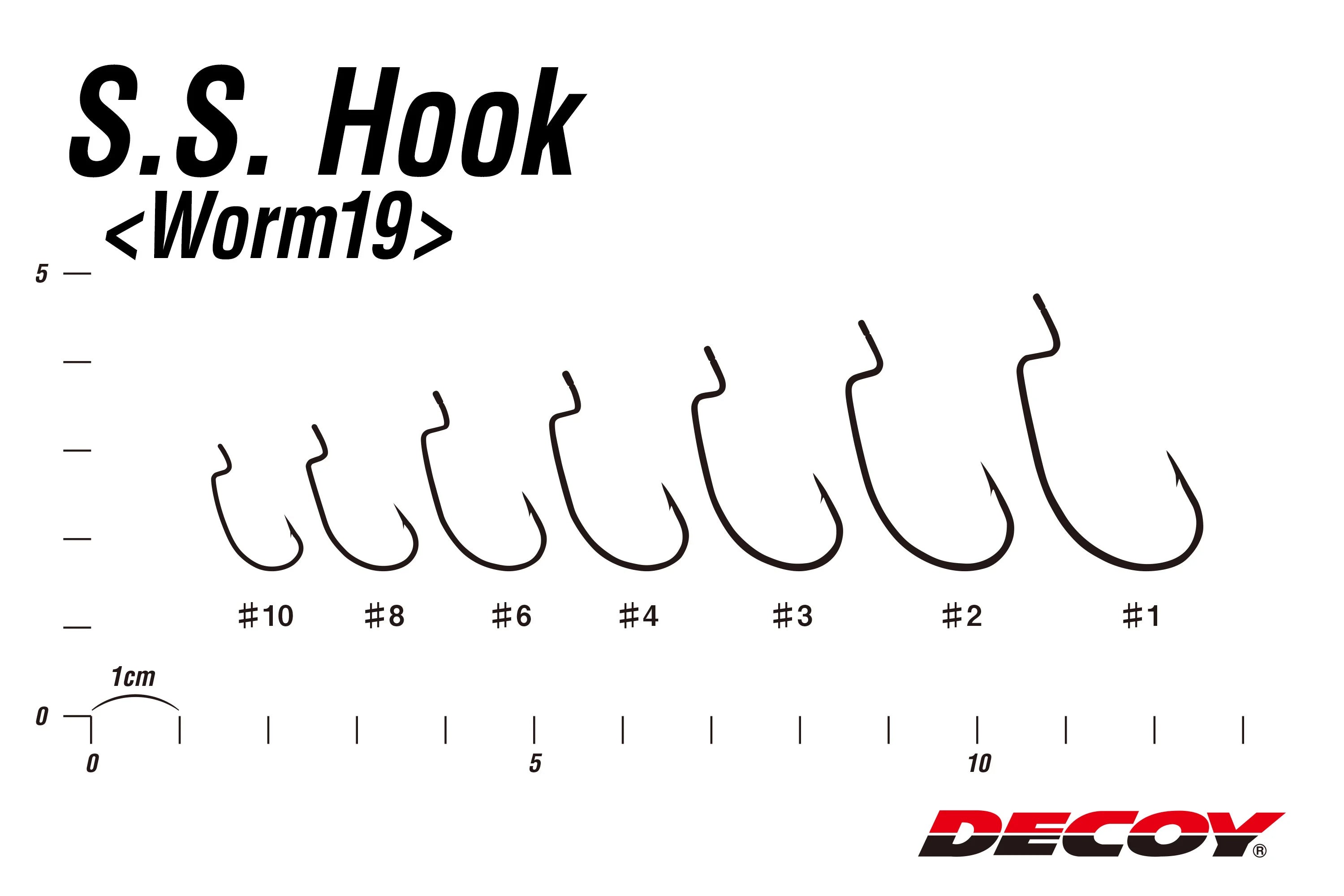 Decoy WORM19 SS Hook